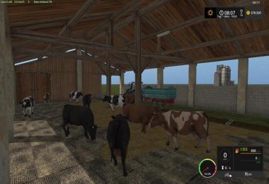 Cowshed Farming simulator 17 v2.0