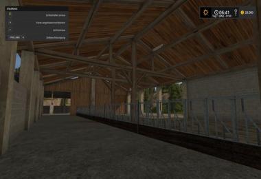 Cowshed Farming simulator 17 v2.0