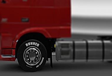 DAF Chrome Wheels [1.27] v1.0