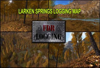 FDR Logging - Larken Springs Logging Map