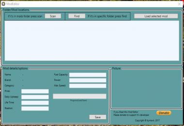 FS17 ModEditor v1.1