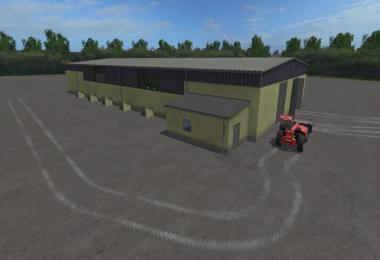 GDR Grain Store with lighting (Prefab) v1