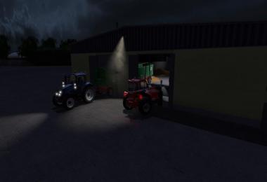 GDR Grain Store with lighting (Prefab) v1