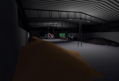 GDR Grain Store with lighting (Prefab) v1