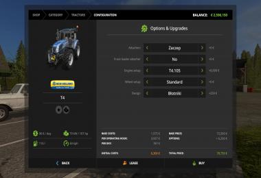 New Holland T4 by AGR Mods Team