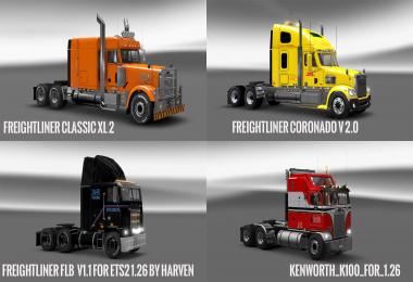 Pack v10.8 compt. Trucks with Powerful 10.4 1.26