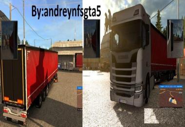 Scania New S Series + BG Plates and Trailer