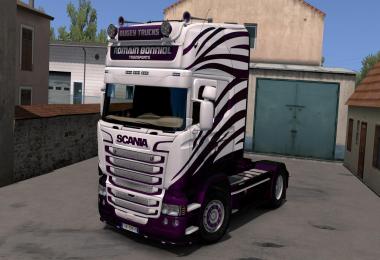 Scania RJL Romain Bonniol Skin v1.0