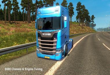 Scania S580 Chassis and Engine Tuning v1.0