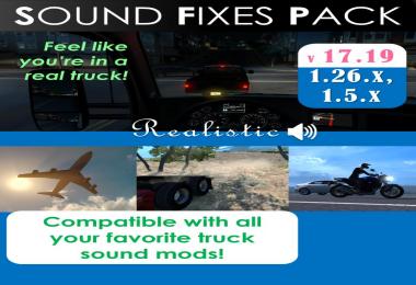 SOUND FIXES PACK v17.22