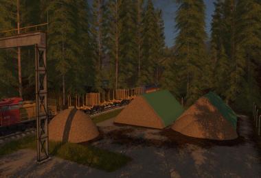 Woodchip Heap (Prefab) v1.0