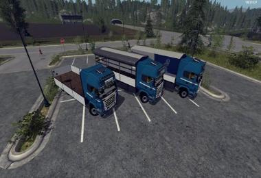 3-axle Scania R730 with crown design v1