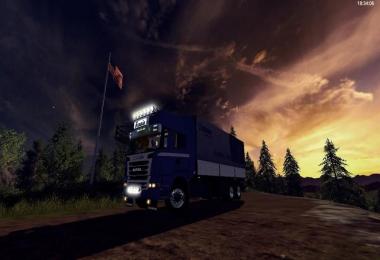 3-axle Scania R730 with crown design v1