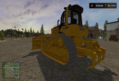 FS17 Cat d6n lgp v1.0