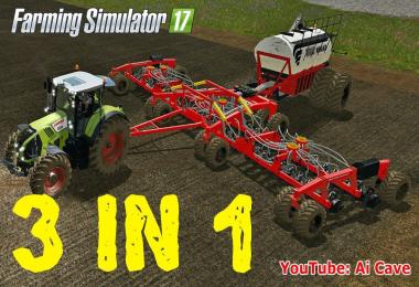 Bourgault IADS direct drilling machine with fertilization v1.1