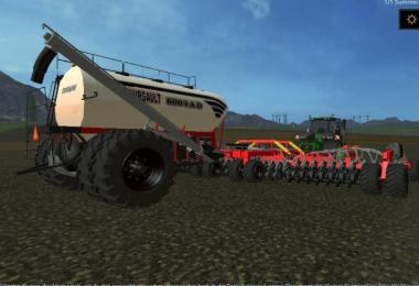 Bourgault IADS direct drilling machine with fertilization v1.1