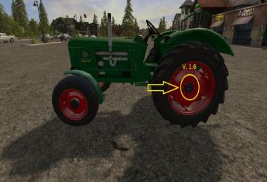 Deutz d 80 v1.6 completely new tire