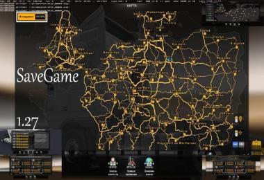 ETS 2 Save Game 1.27