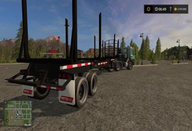 KST2 Pitts Model LT40-8UL Logging Trailer With AutoLoad v1.0