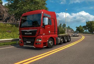 MAN TGX 8x4 10x4 v8.1