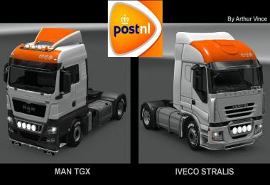 MAN TGX & IVECO STRALIS (Postnl) v1.0