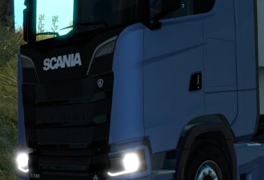 Real V8 Style for Scania S730 v1.0