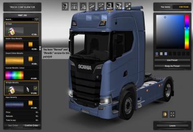 Real V8 Style for Scania S730 v1.0