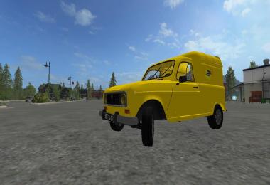 Renault 4L de la poste