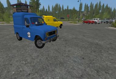 Renault 4L de la poste