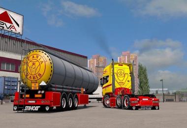 Scania R & Streamline (RJL) Red & Yellow Combo Pack + Accessory