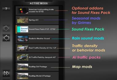 Sound Fixes Pack v17.32