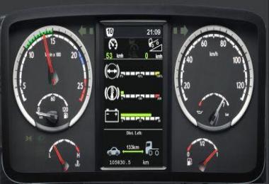 Telemetry Dashboard for Scania G & R & T v0.8