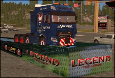 TFSG DAF XF LES VIKINGS FS17 TFSGROUP