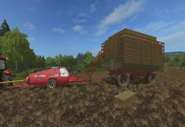 Welger AP730 and Krone Emsland v1.0.0