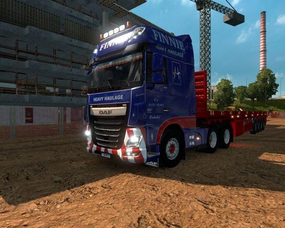 DAF XF Euro 6 Finnie Heavy Haulage - Modhub.us