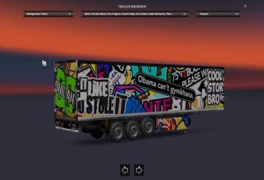 Stickerbomb Trailer