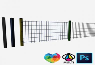 Double fence Multicolor PS / Edition