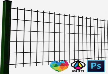 Double fence Multicolor PS / Edition