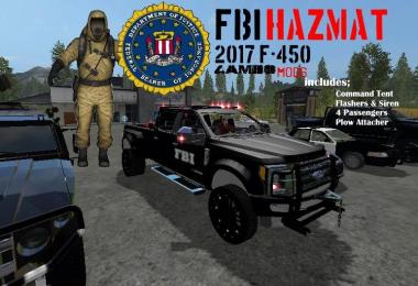 FBI HAZMAT F-450 Truck v1.0