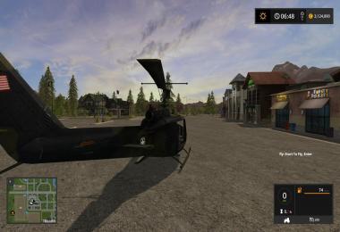 FS17 Bell UH1D US ARMY v1.0