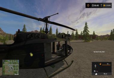 FS17 Bell UH1D US ARMY v1.0