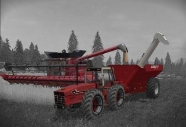 FS17 International Harvester 3588 and Grain Cart v1.0