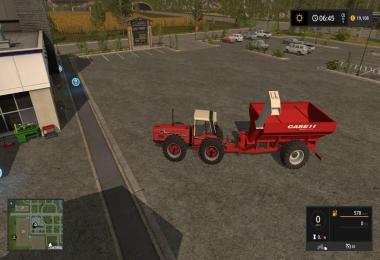 FS17 International Harvester 3588 and Grain Cart v1.0