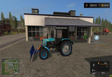 FS17 MTZ 952 and blade v1.0