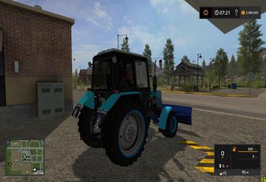 FS17 MTZ 952 and blade v1.0