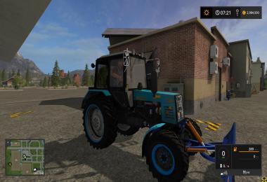 FS17 MTZ 952 and blade v1.0