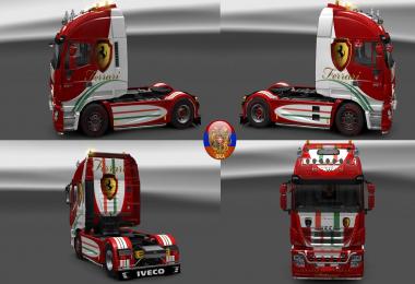 Iveco Hiway Combo Skin Packs Ferrari HW 1.27.1.7s