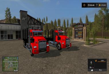 KW T800 Log truck Pack v1.0