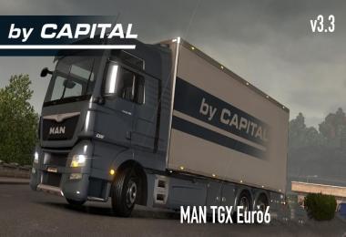 MAN TGX Eiro 6 Tandem – ByCapital v3.3