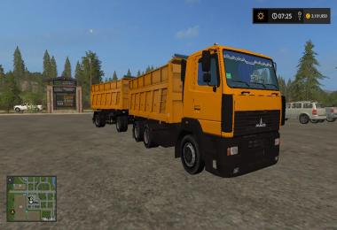 Maz 6501 + Trailer v1.0